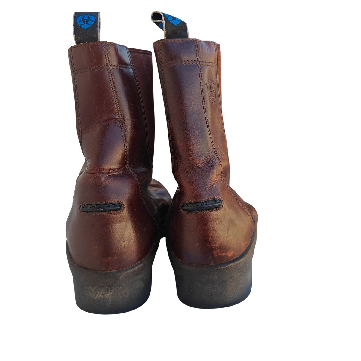 IV Zip Brown Leather Paddock Boots