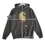 Carhartt Rain Defender Graphic Pullover Hoodie – Charcoal Heather