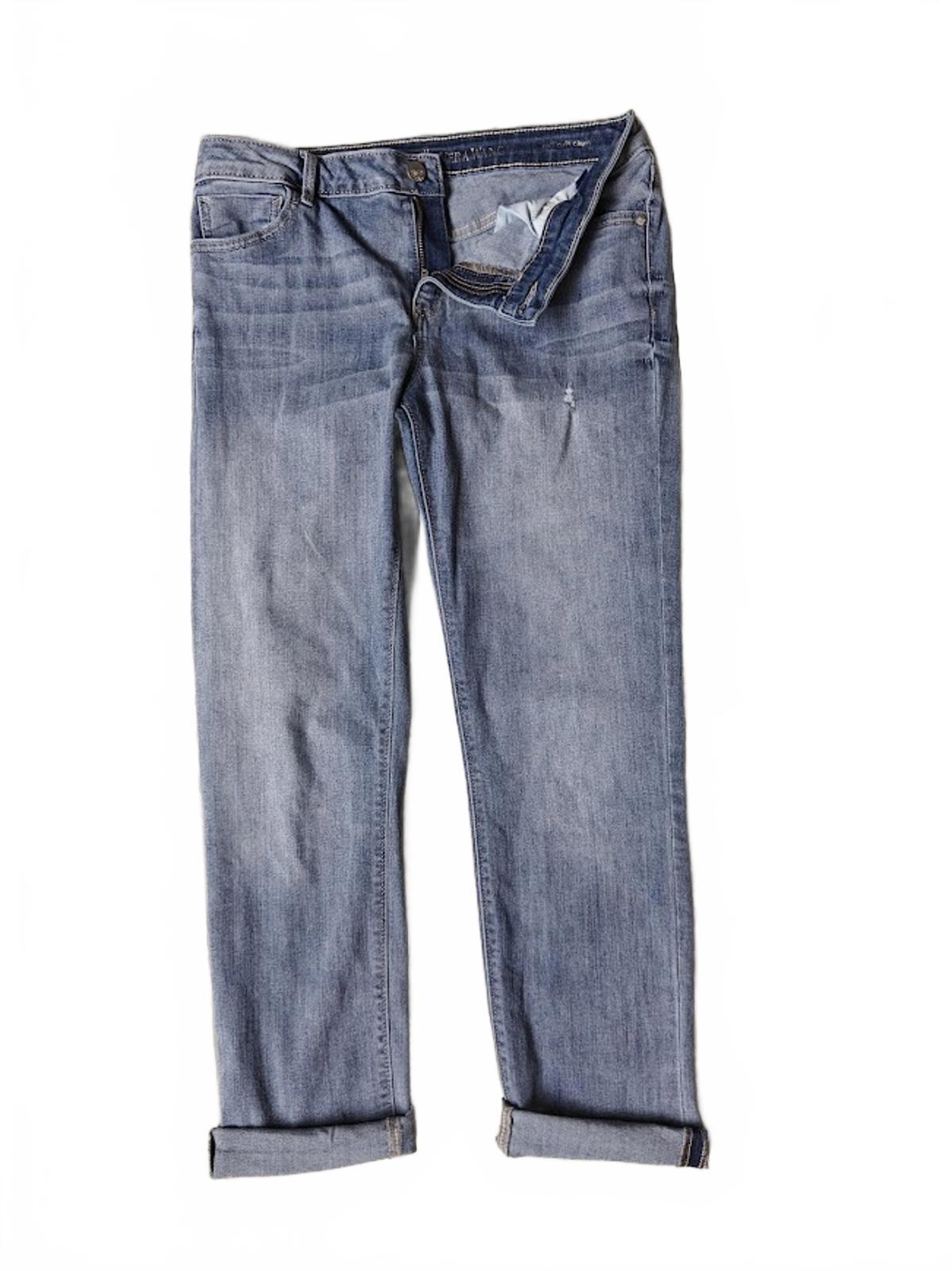 Roll Cuff Capri Jeans Size 10