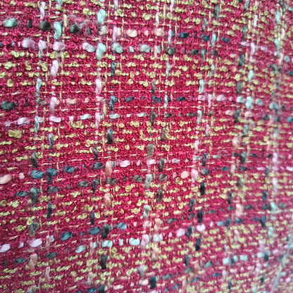 Red Tweed Boucle Jacket