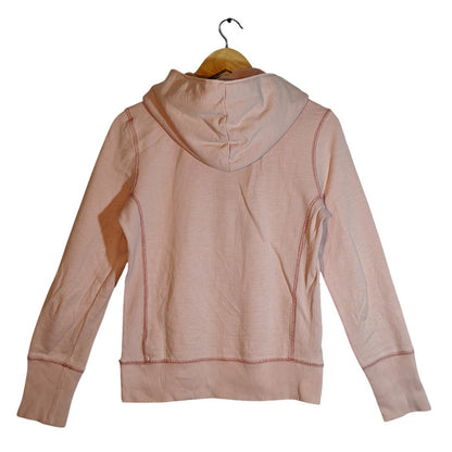 Blush Pink Zip-Up Hoodie