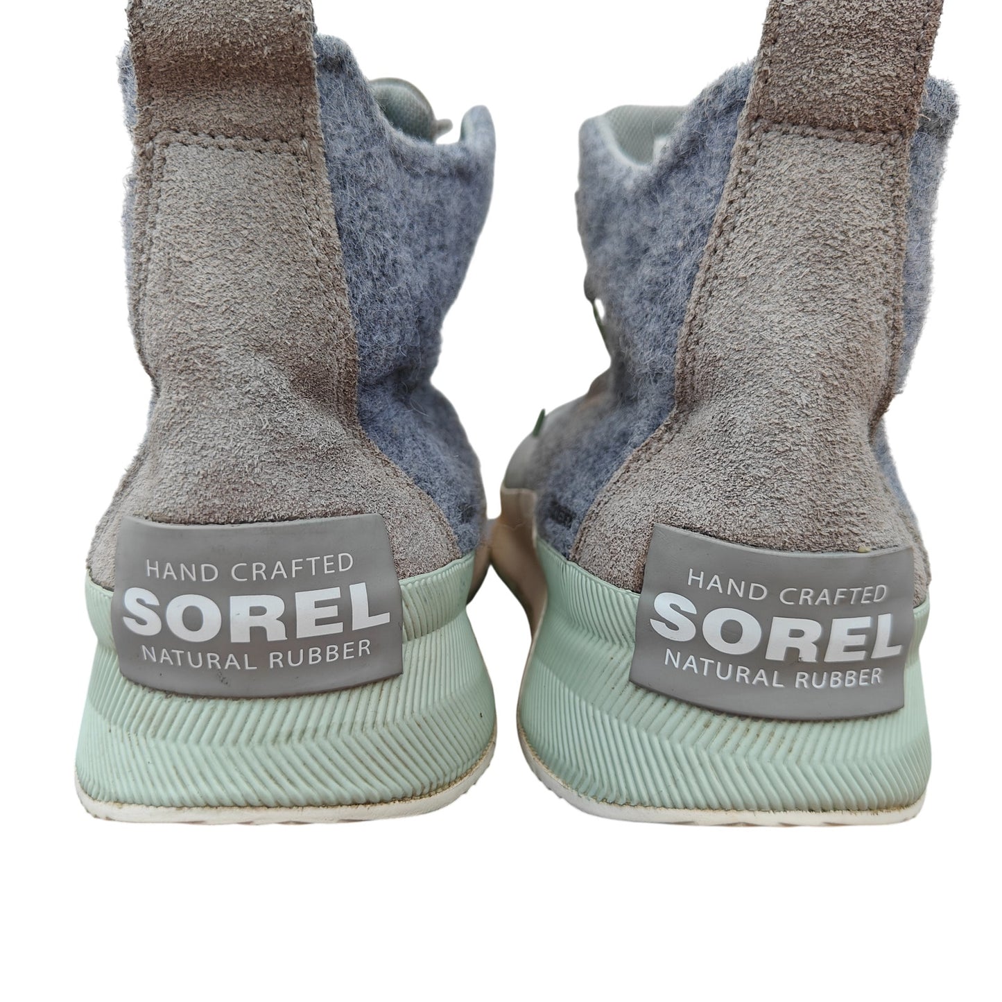 Gray Wool Women’s Sneaker Boots