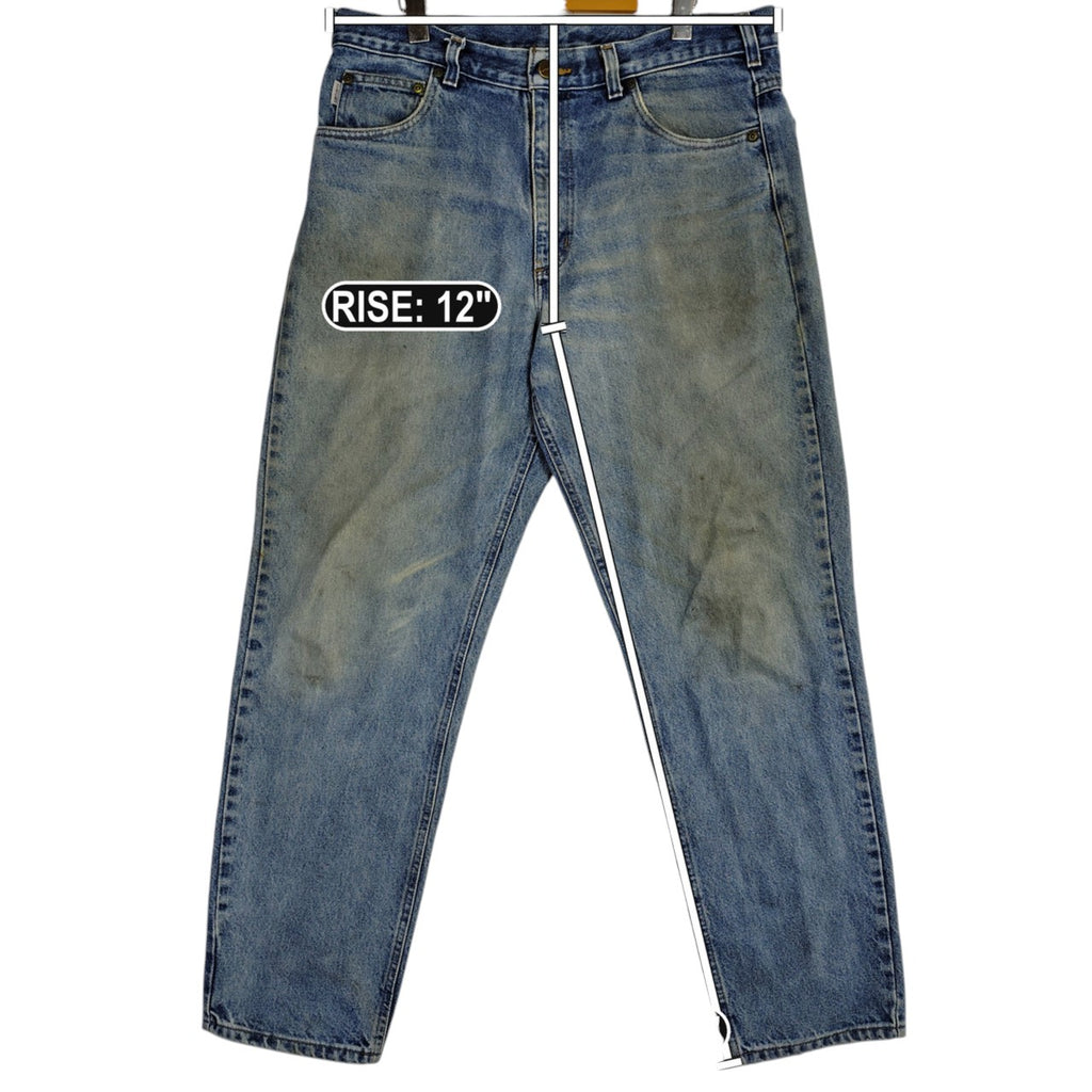 Carhartt Five-Pocket Denim Jeans – Light Wash Blue