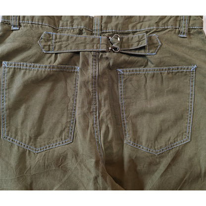 Olive Green Wide Leg Pants