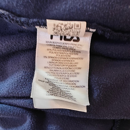 Navy Velour Zip-Up Hoodie