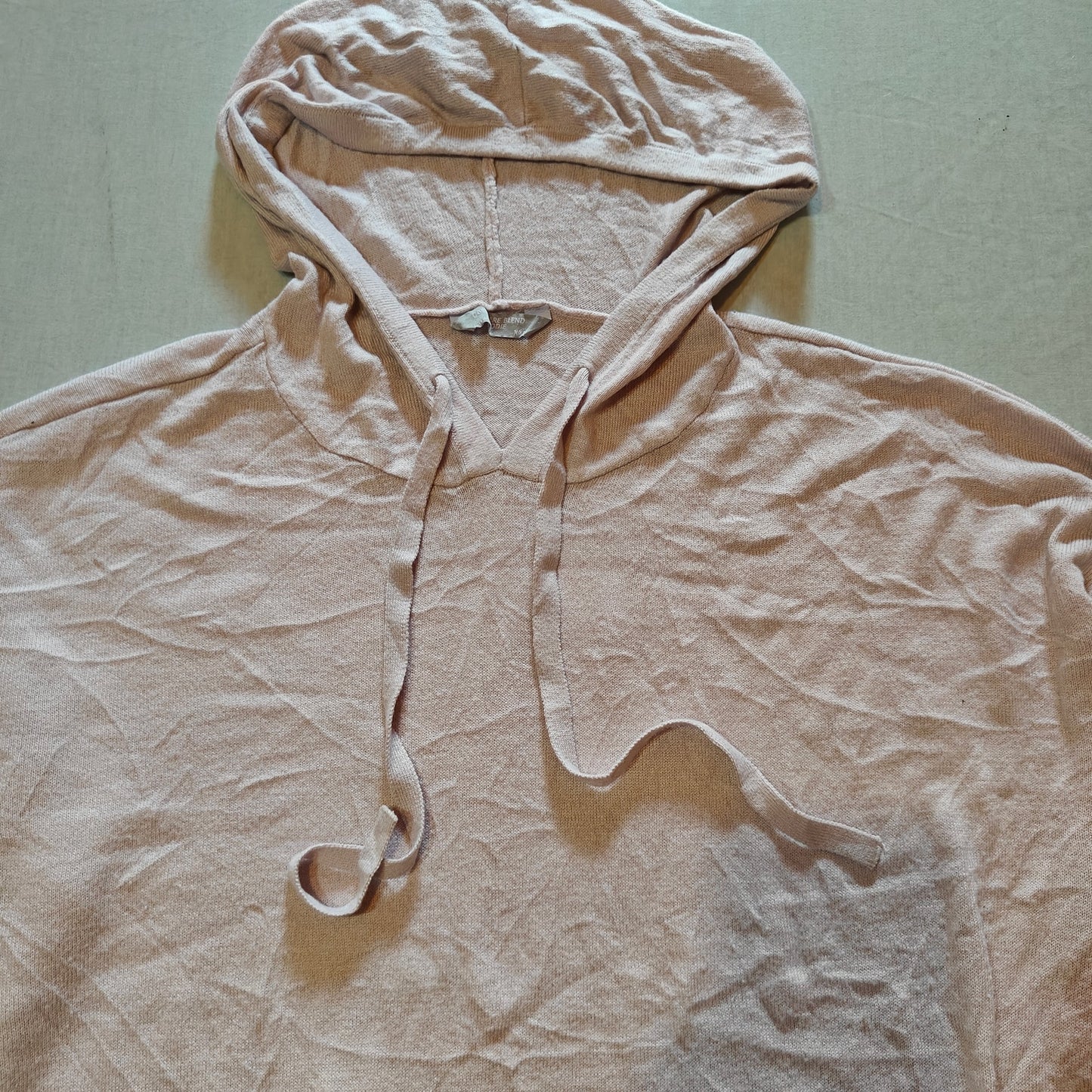 Blush Pink Cashmere Blend Hoodie