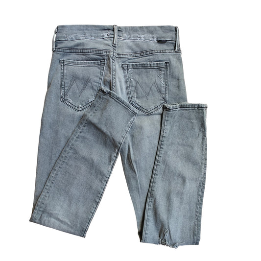 The Looker Gray "Last Chance Saloon" Wash Skinny Jeans