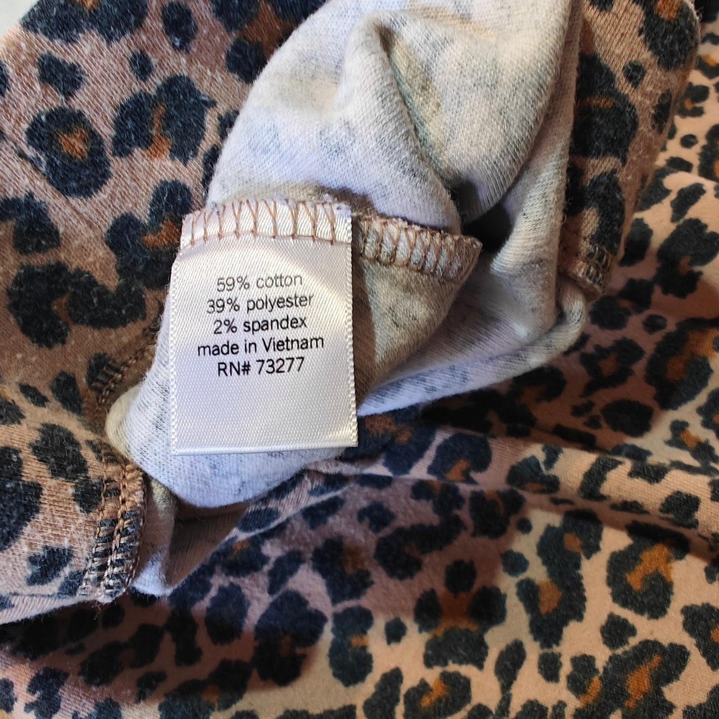Leopard Print Skater Skirt
