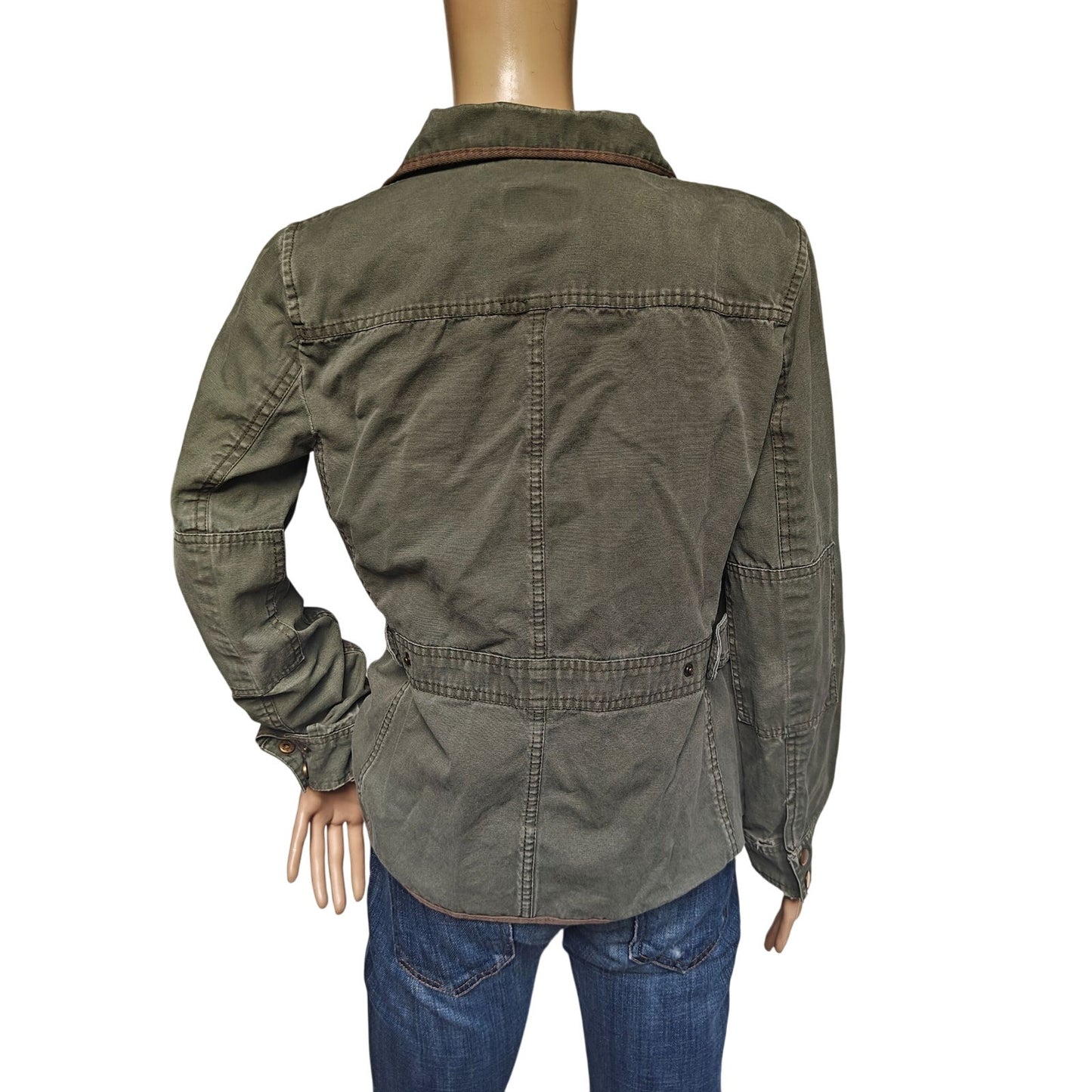 Olive Green Utility Jacket
