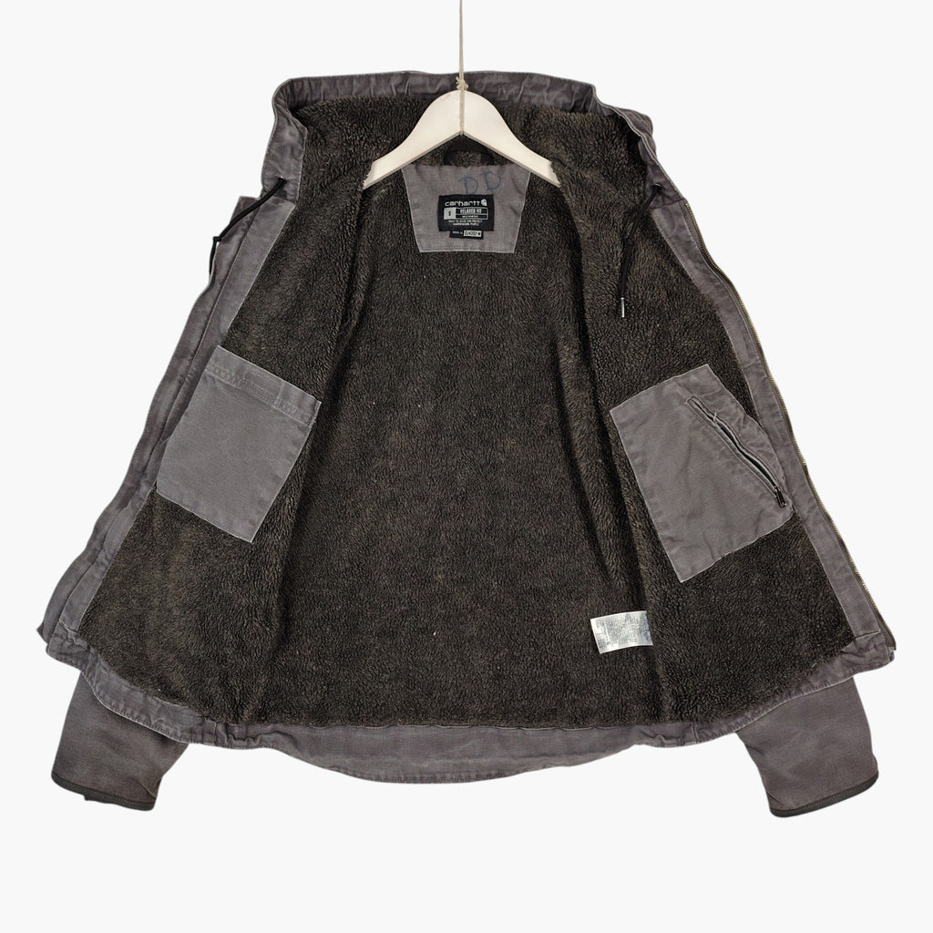Carhartt Washed Duck Sierra Sherpa-Lined Jacket – Gravel Gray, Small