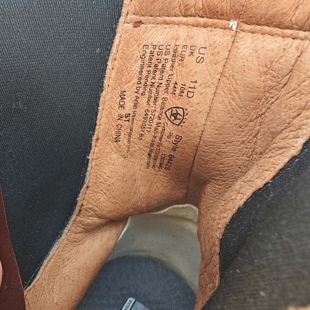 IV Zip Brown Leather Paddock Boots