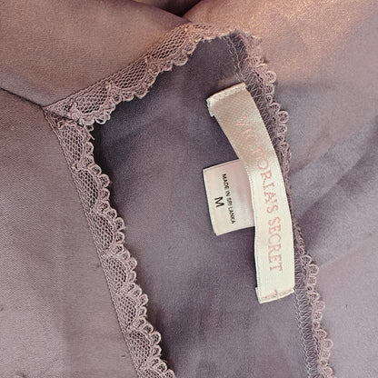 Lavender Satin Slip Dress