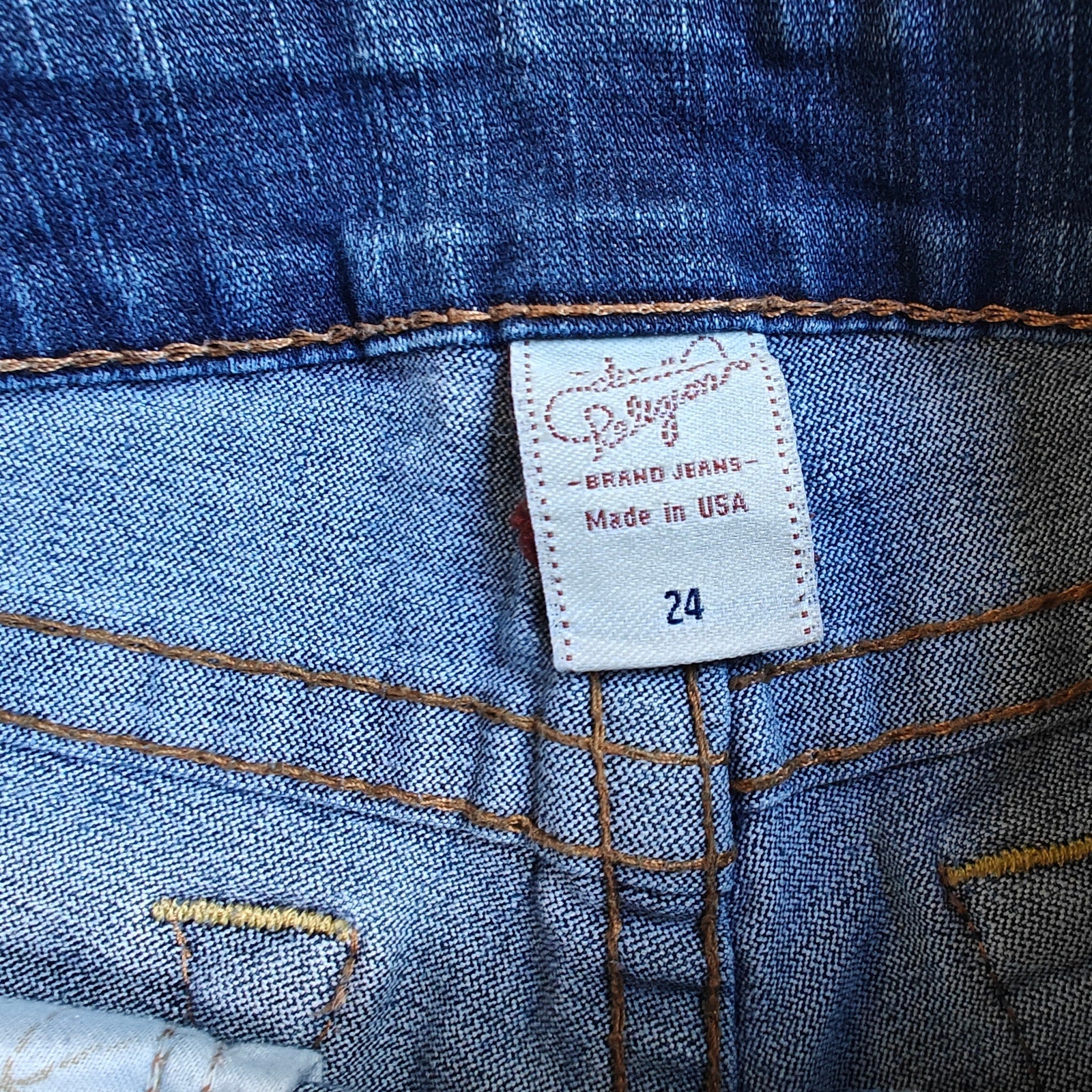 Dark Wash Skinny Jeans Size 24
