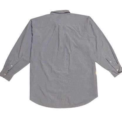 Blue Check Button Down Shirt