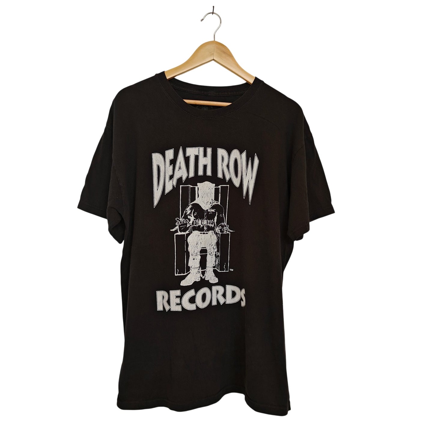 Death Row Records Black Graphic Tee