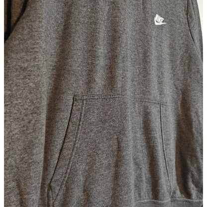 Gray Crewneck Sweatshirt With Pocket