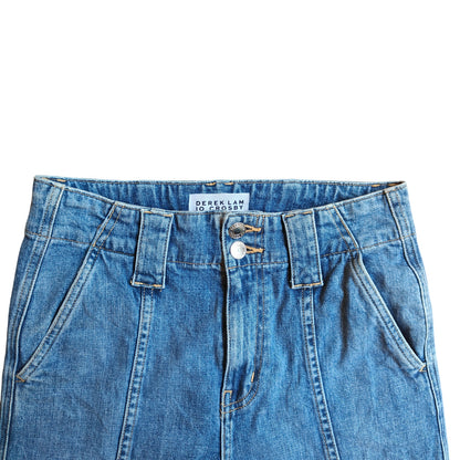 Medium Wash High Rise Flare Jeans