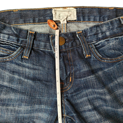 Distressed Wash Skinny Jeans