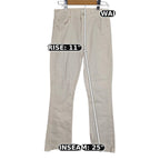MOTHER Ivory Step-Hem Stretch Jeans – Size 27
