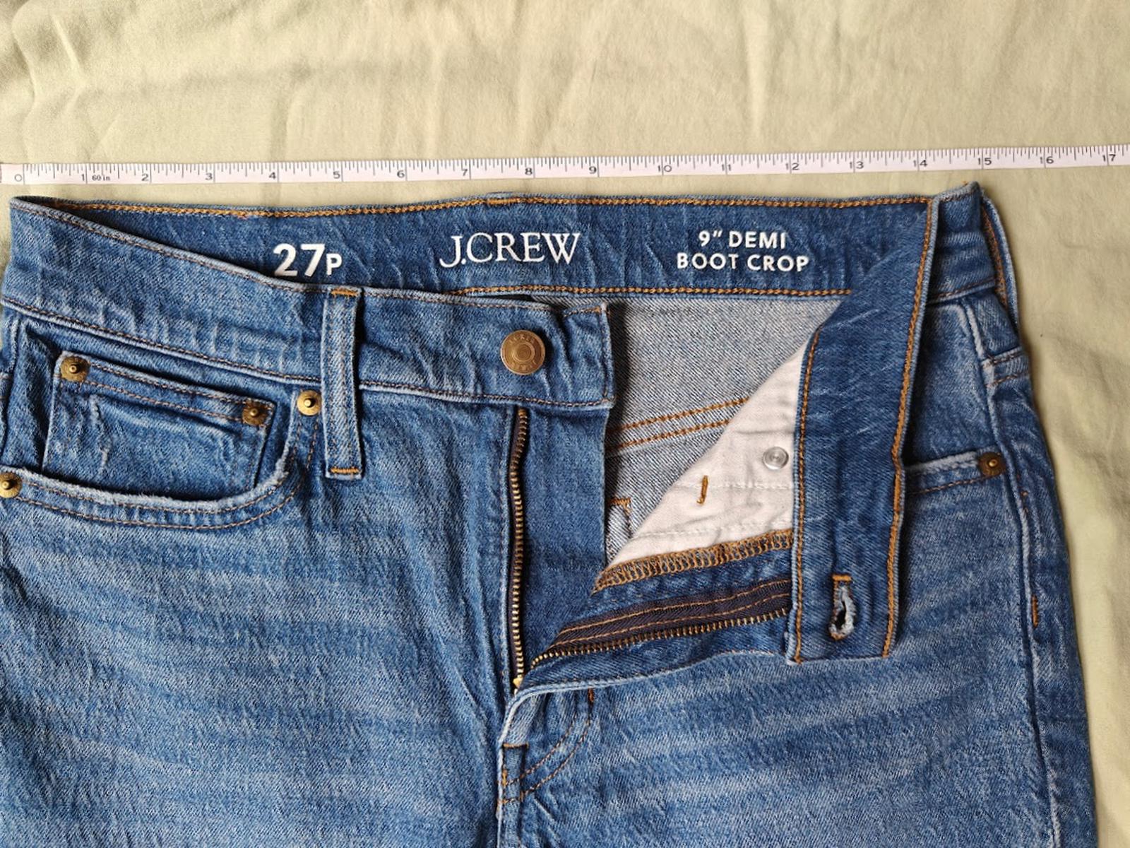 9" Demi Boot Crop Jeans