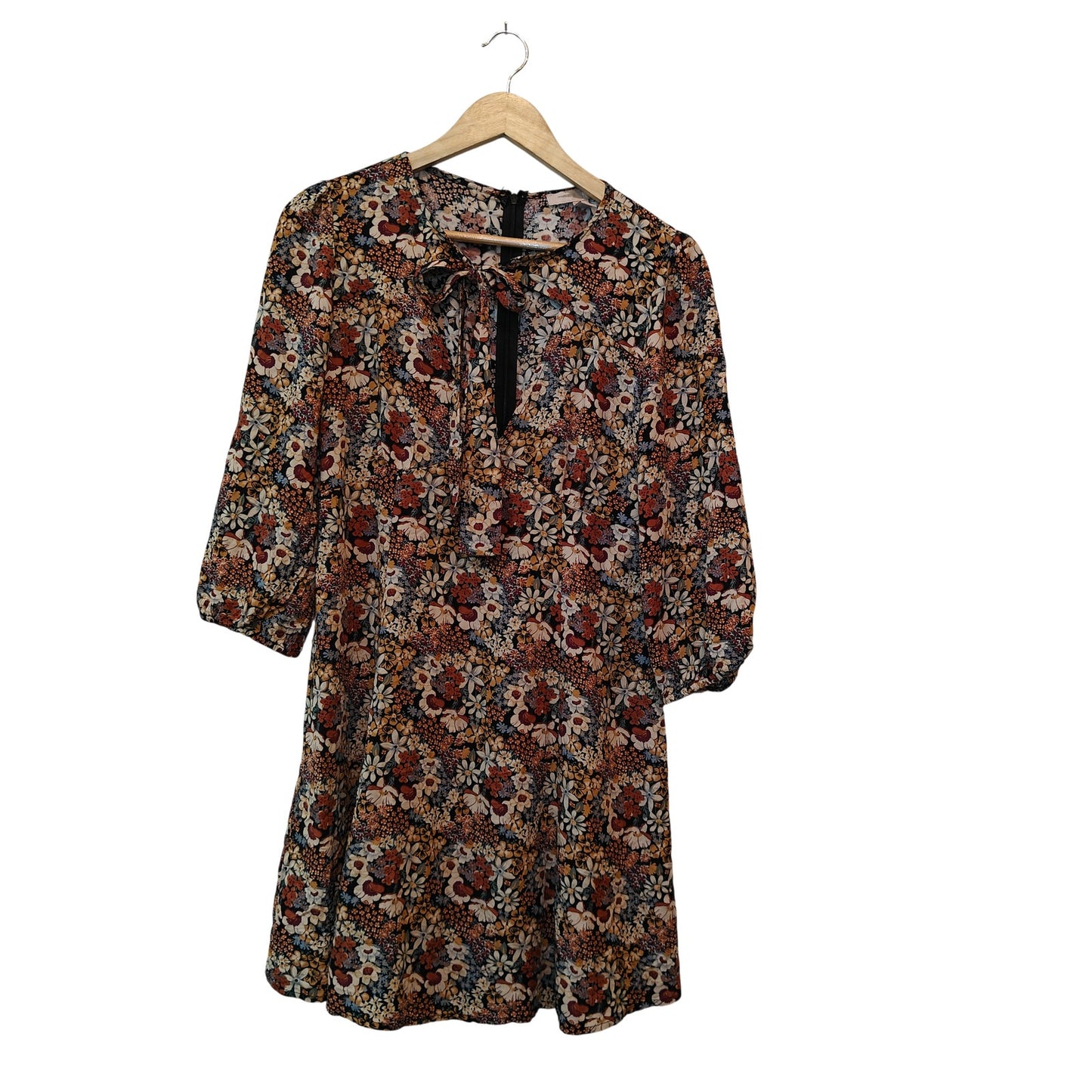 Floral Fit and Flare Mini Dress