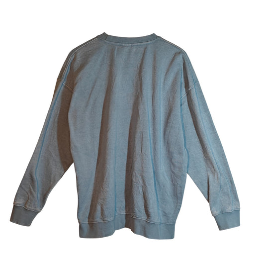 Light Blue Fleece Crewneck Sweatshirt