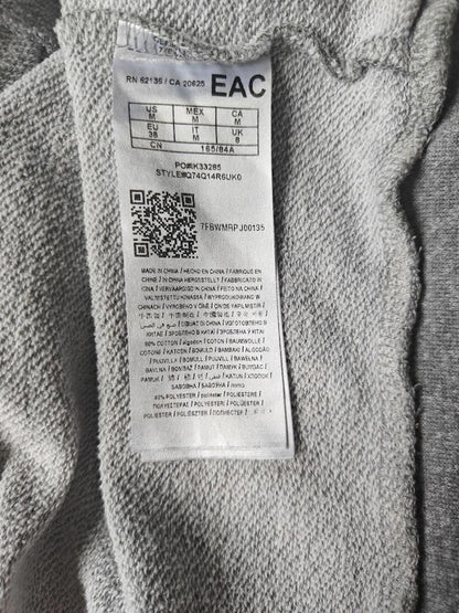 Heather Gray Y2K Logo Sweatshirt