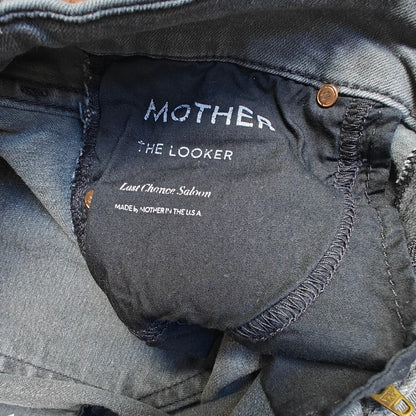 The Looker Gray "Last Chance Saloon" Wash Skinny Jeans