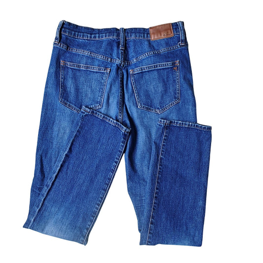 Medium Wash High Rise Slim Boyjean