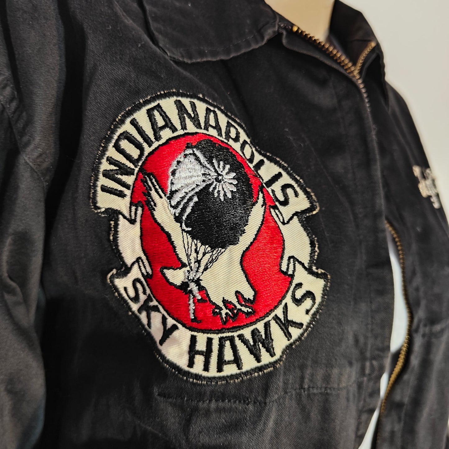 Vintage Hinchman Sky Hawks Parachute Club Jacket