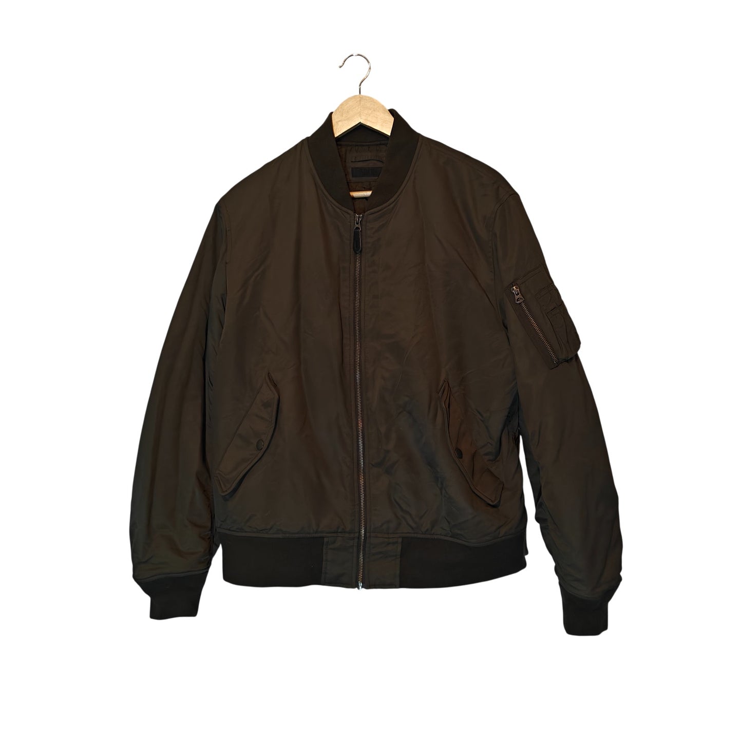 Olive Bomber Jacket