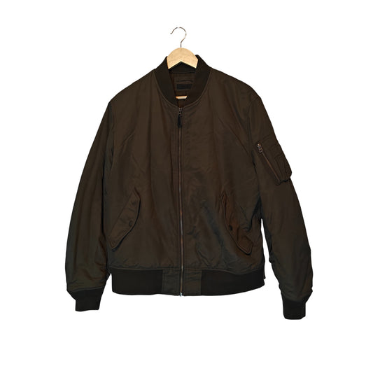 Olive Bomber Jacket