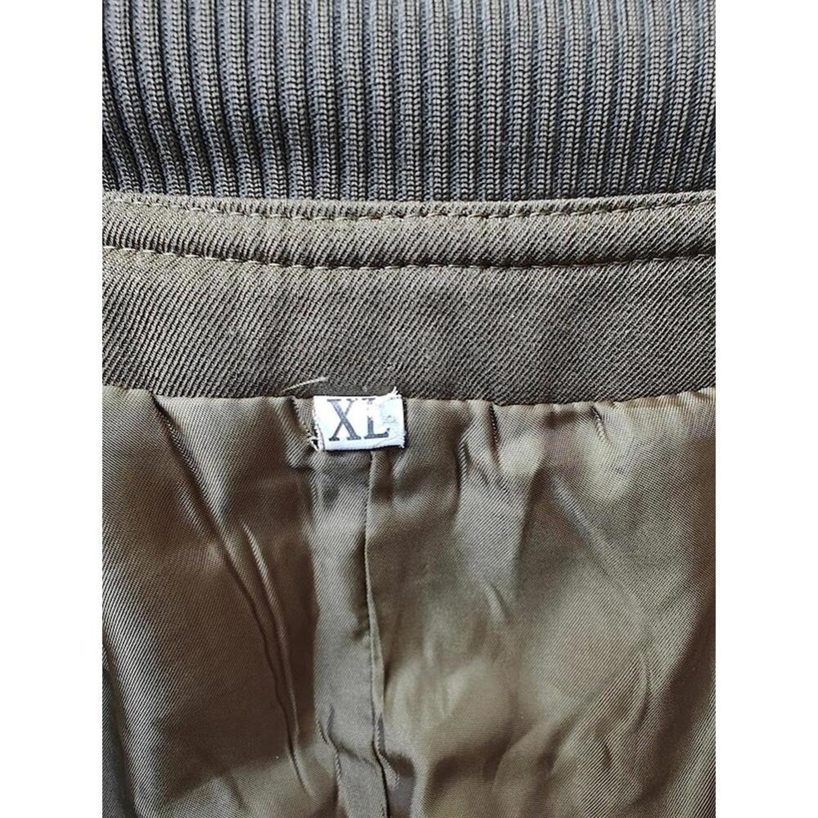 Army Utility Cropped Bomber Jacket