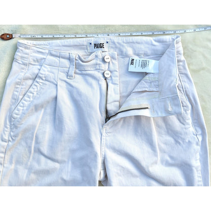White Mayslie High Rise Joggers
