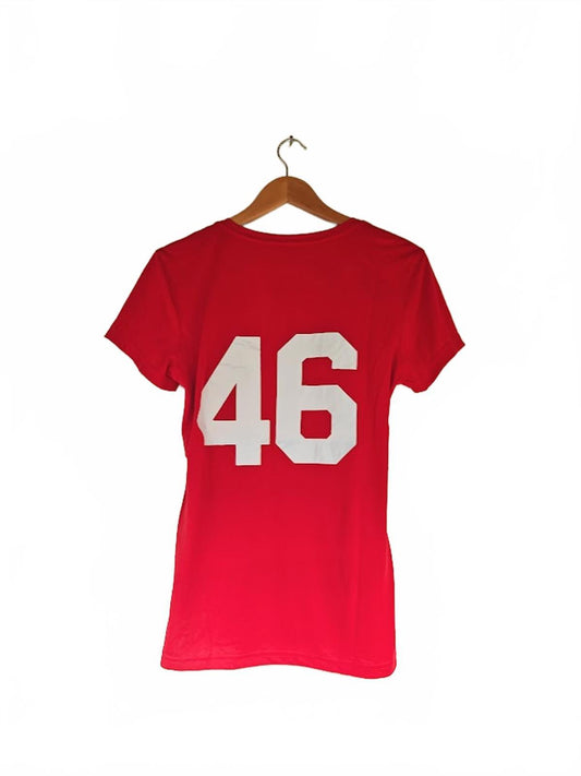 Red Portland Soccer Jersey T-Shirt