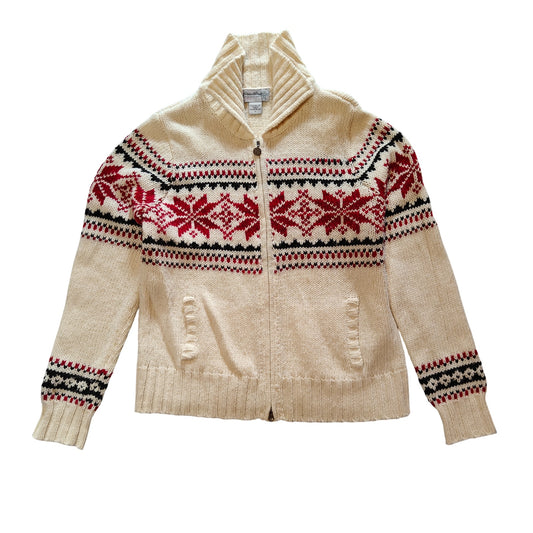 Holiday Collectibles 2008 Fair Isle Zip-Up Sweater