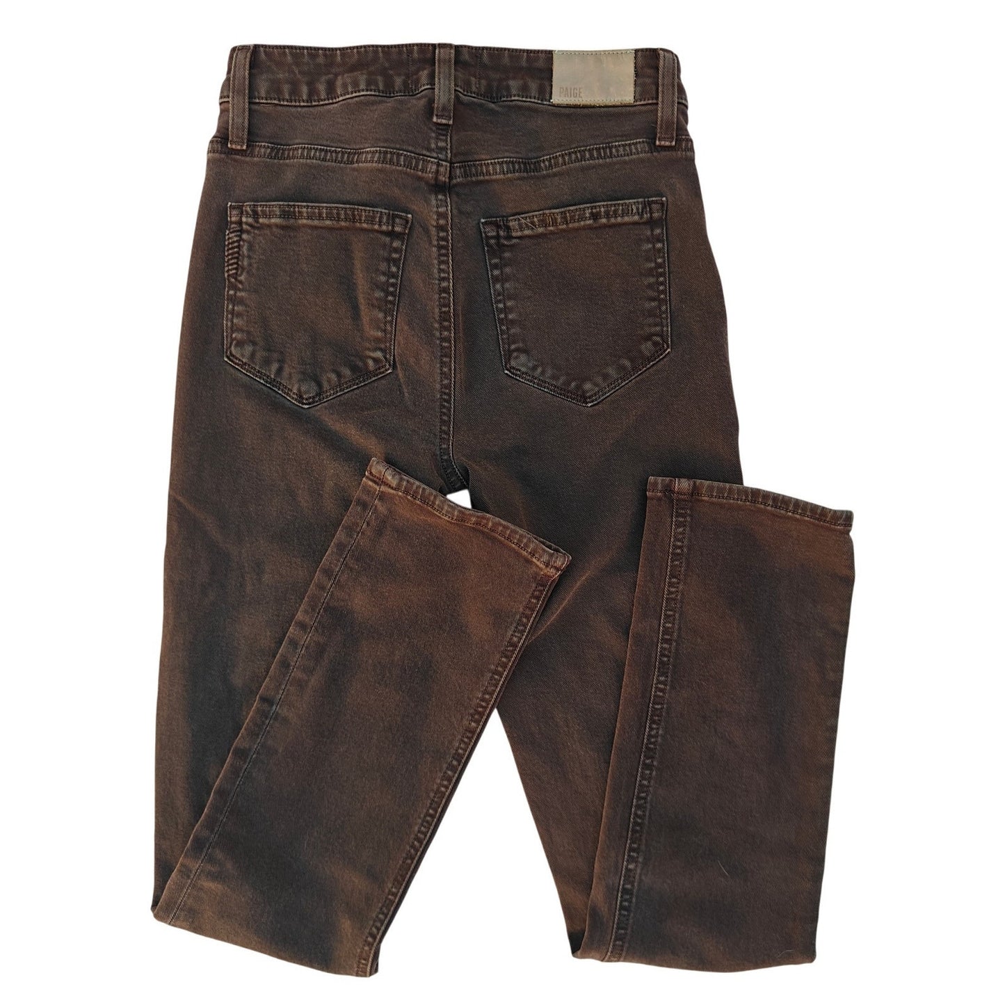 Brown Hoxton Slim High-Rise Skinny Jeans