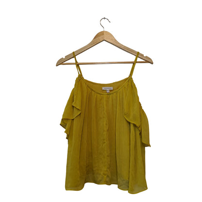 Mustard Off Shoulder Blouse