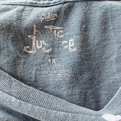 Tupac Poetic Justice Bleach Dye Graphic Tee