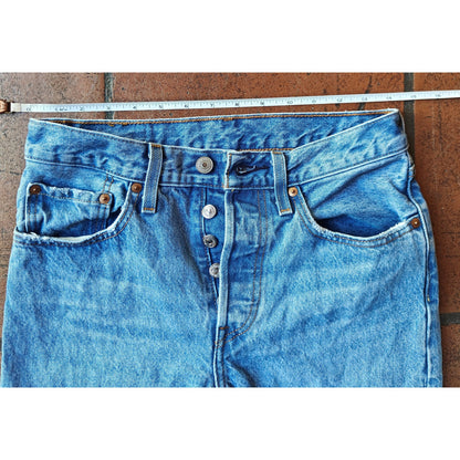 501 WaterLess Light Wash Button Fly Jeans