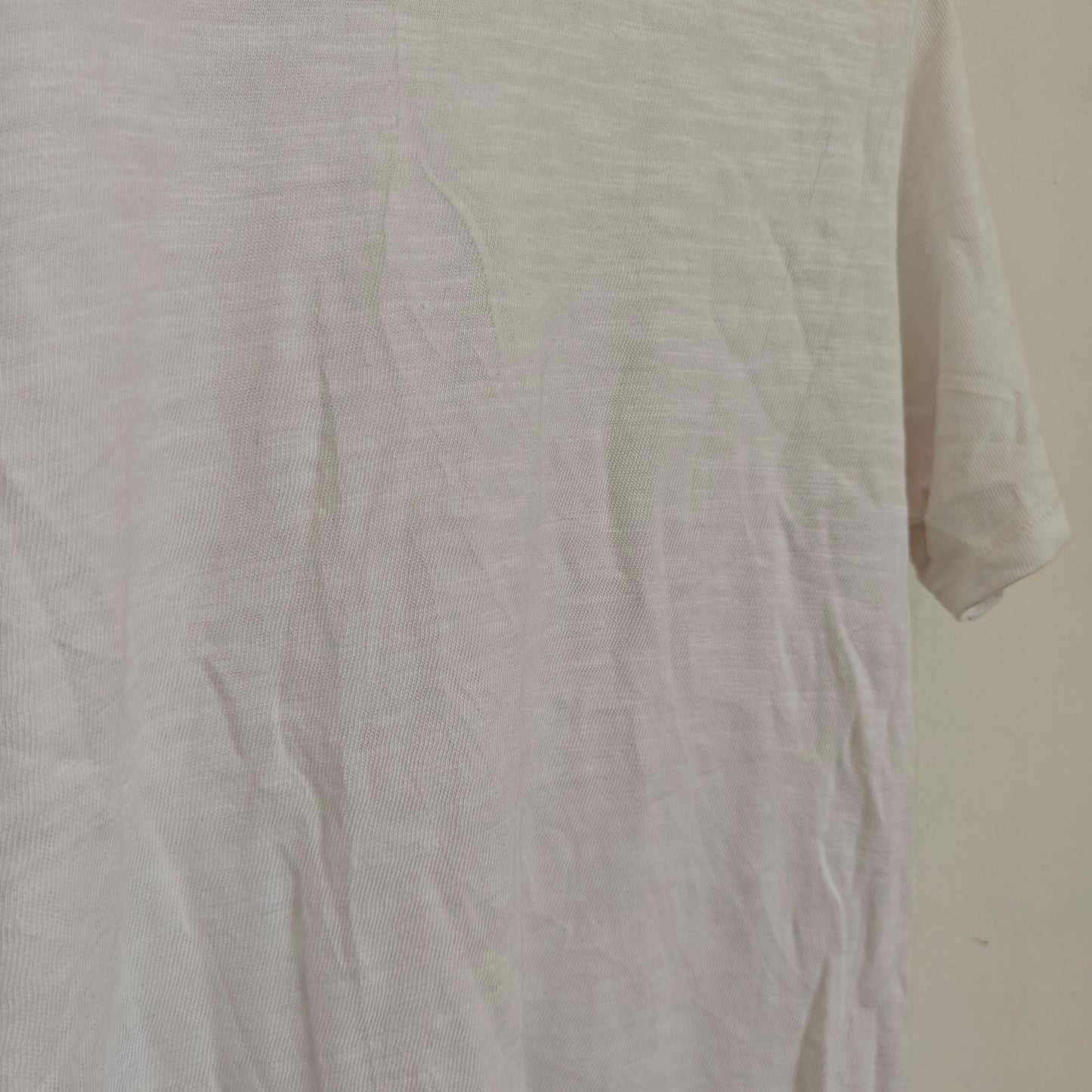White Slub Tee Shirt