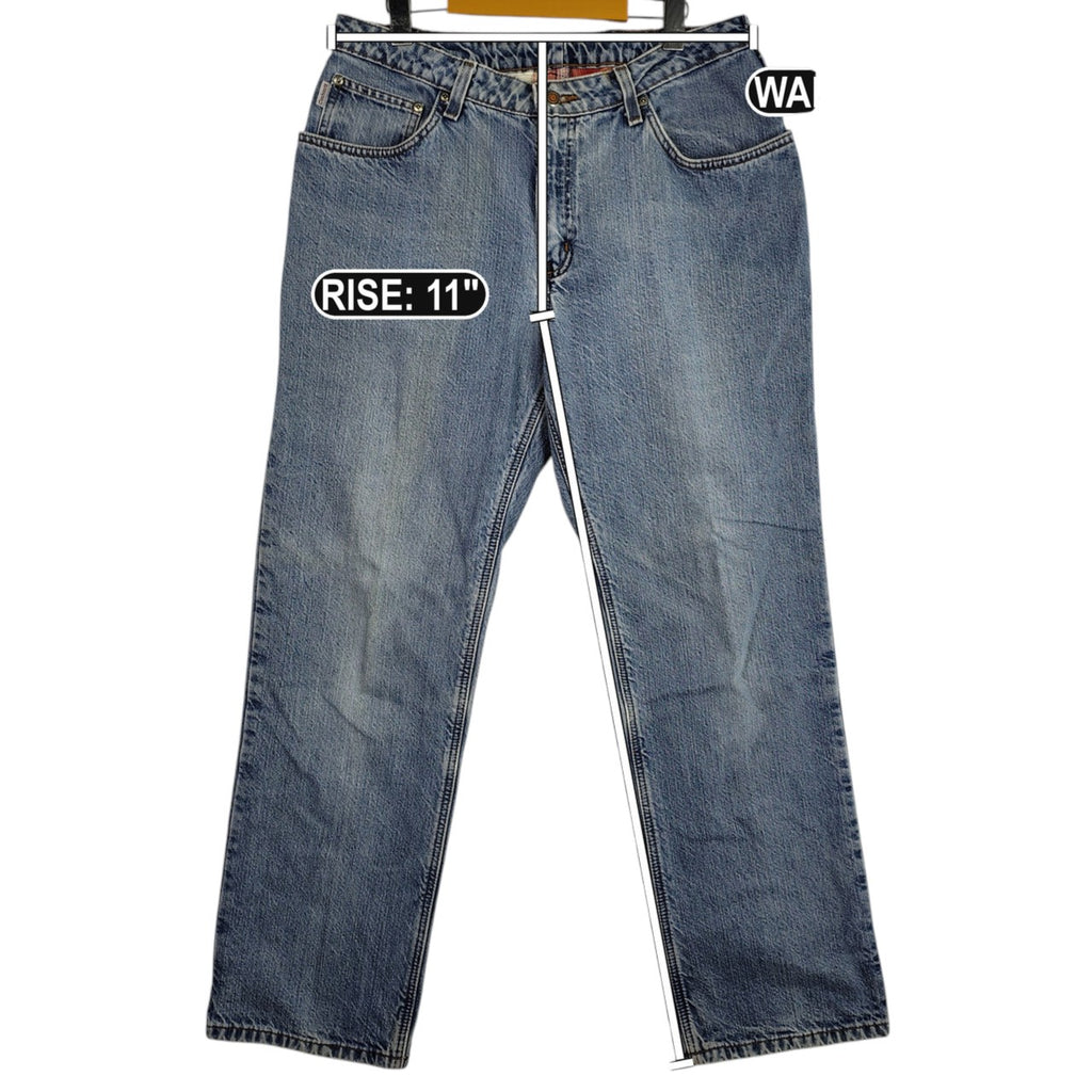 Carhartt Flannel-Lined Straight-Leg Jeans