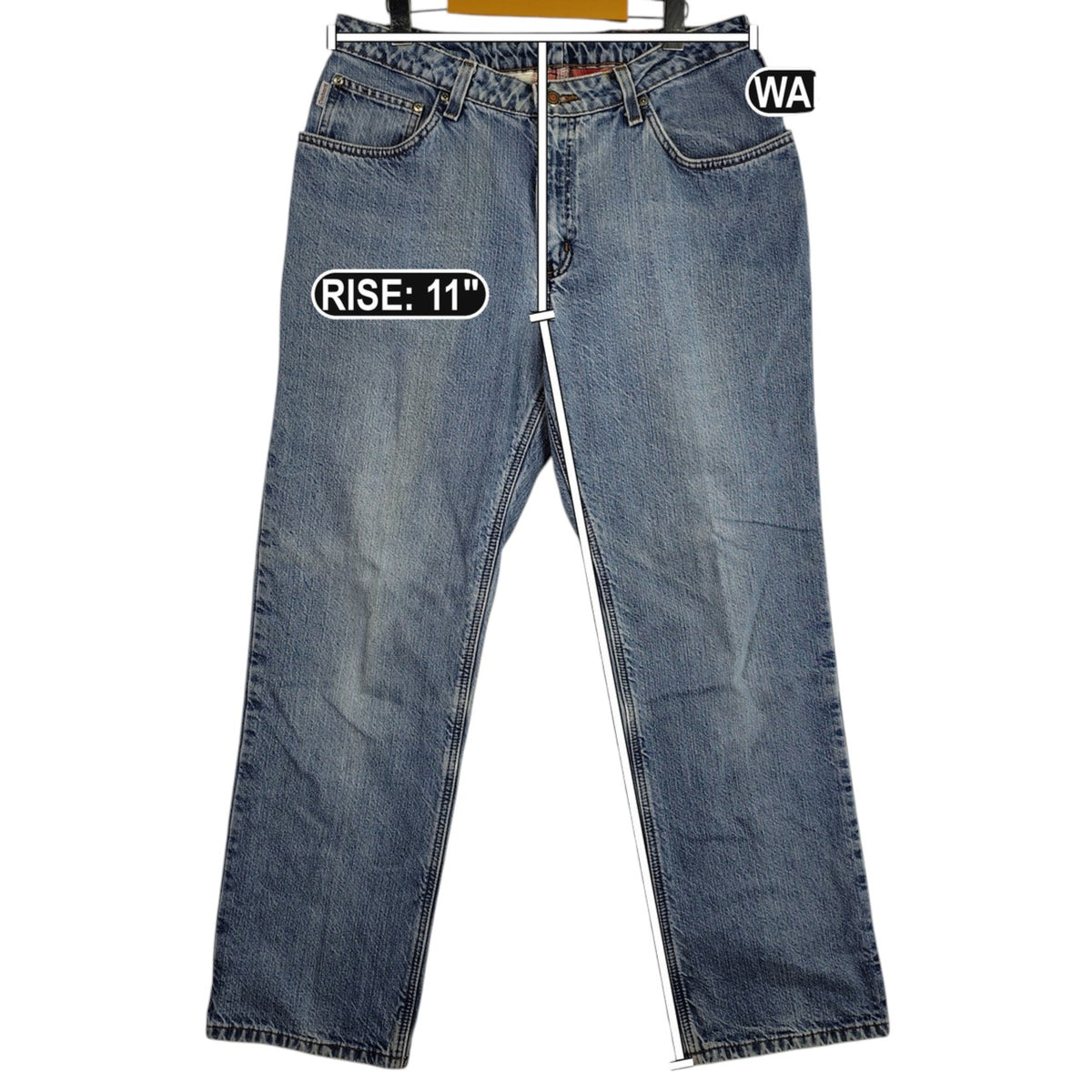 Carhartt Flannel-Lined Straight-Leg Jeans