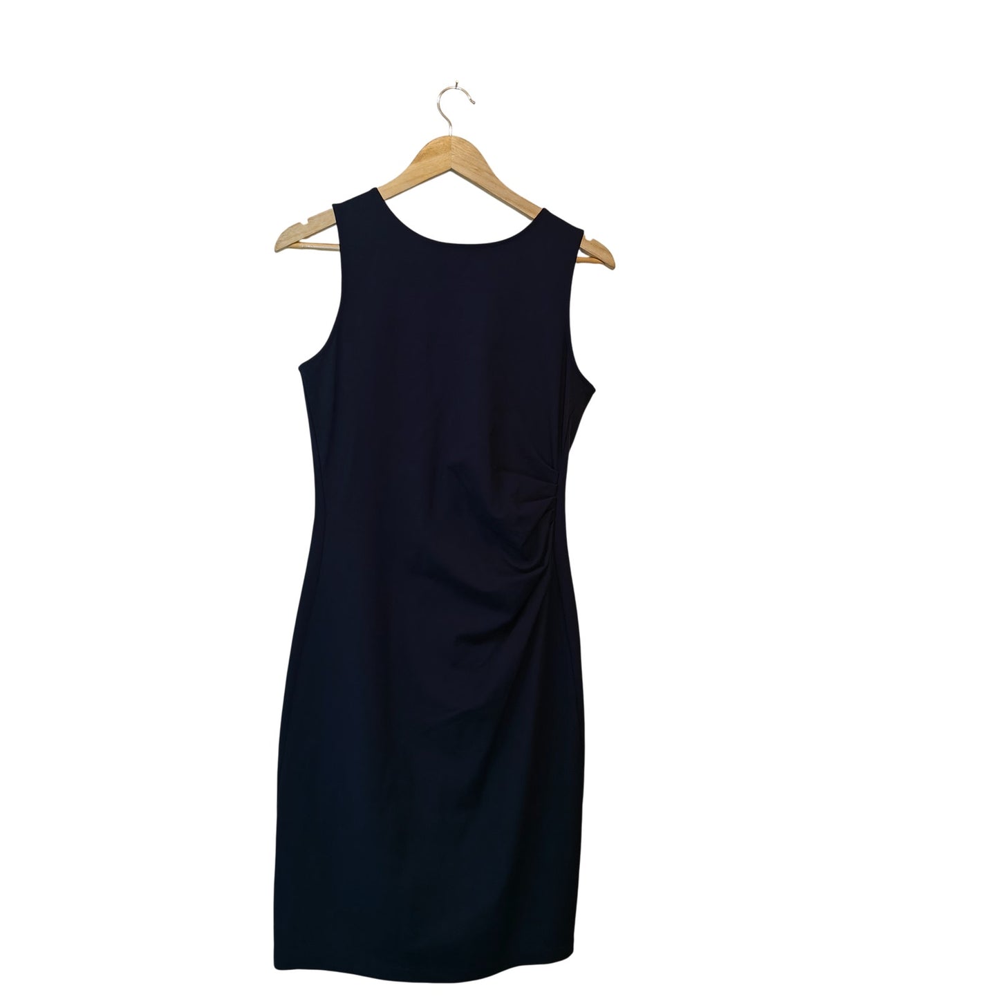 Navy Sleeveless Sheath Dress