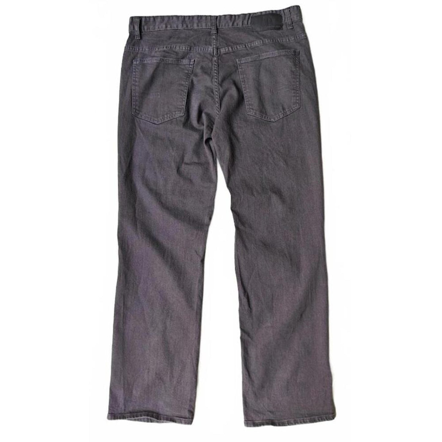 Gray Men's Straight Leg Jeans