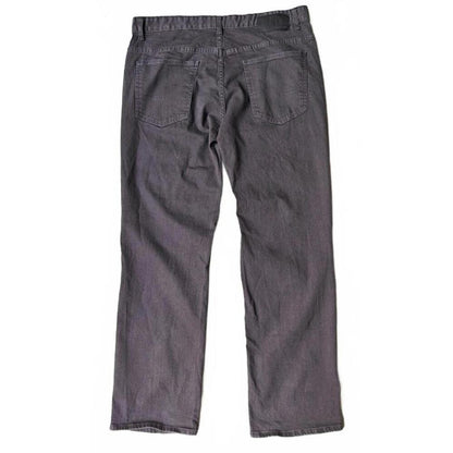 Gray Men's Straight Leg Jeans
