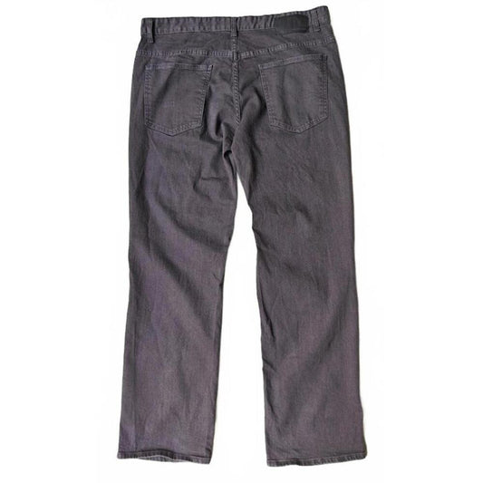 Gray Men's Straight Leg Jeans