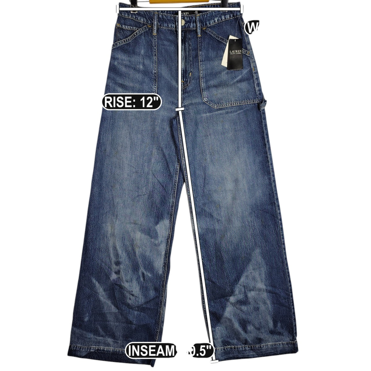Lauren Ralph Lauren Wide Leg Jeans - New With Tags