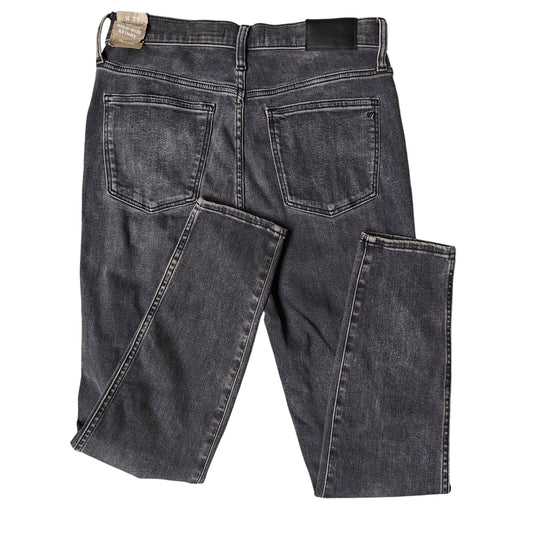Washed Black High-Rise Skinny Jeans