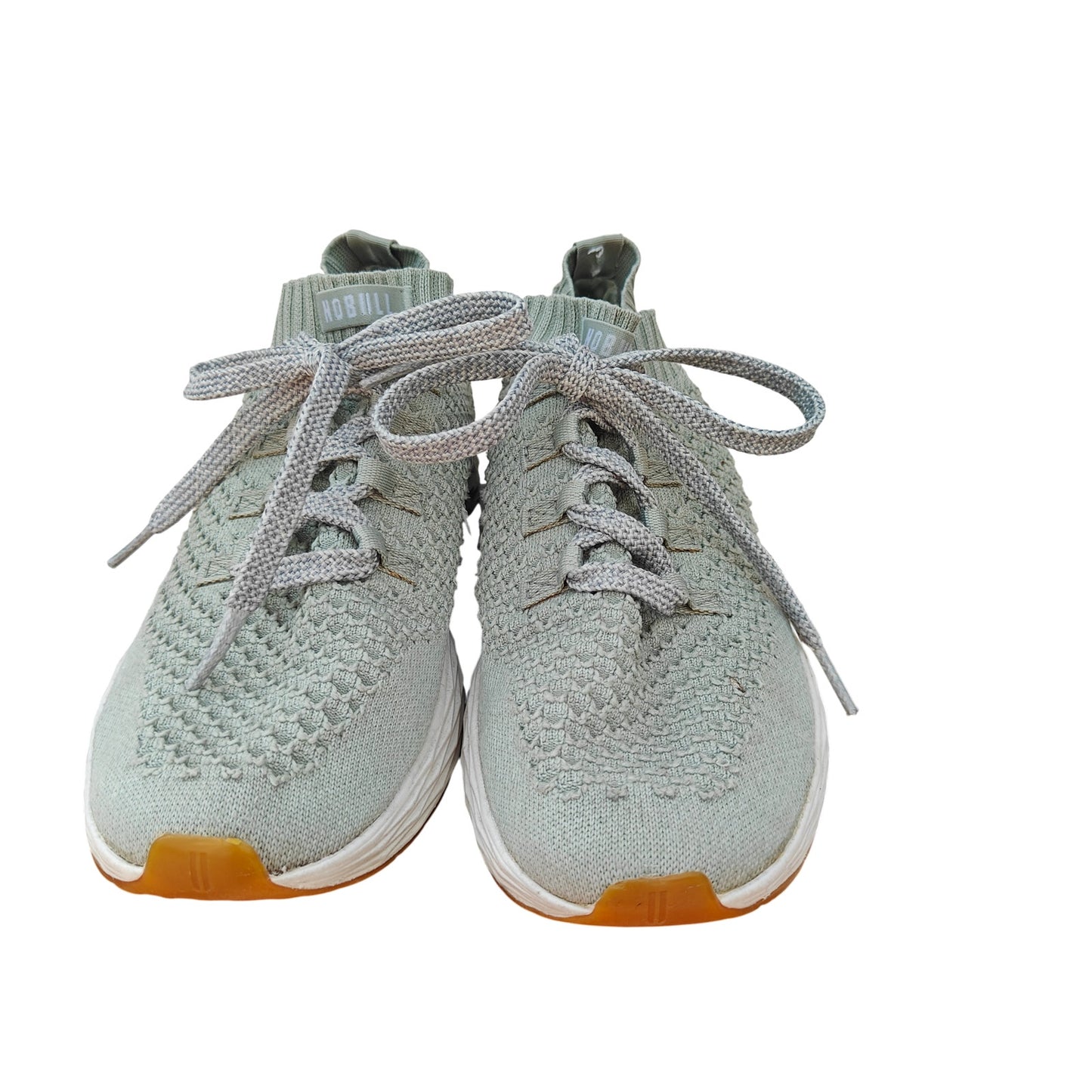Gray Knit Runner Shoes